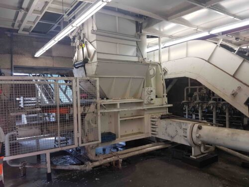 Presse paquets ferrailles occasion Harris TGS60