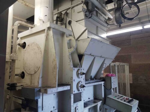 Presse paquets ferrailles occasion Harris TGS60