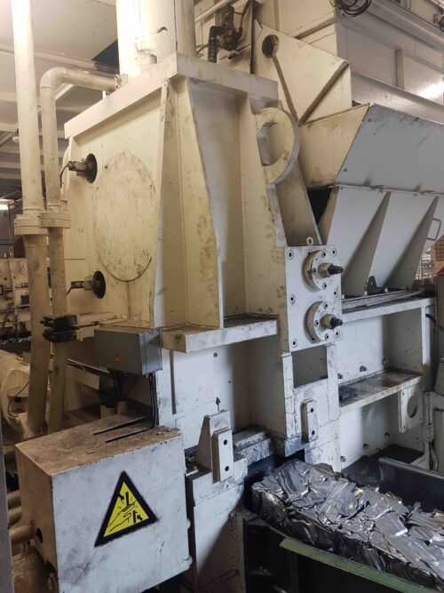 Presse paquets ferrailles occasion Harris TGS60